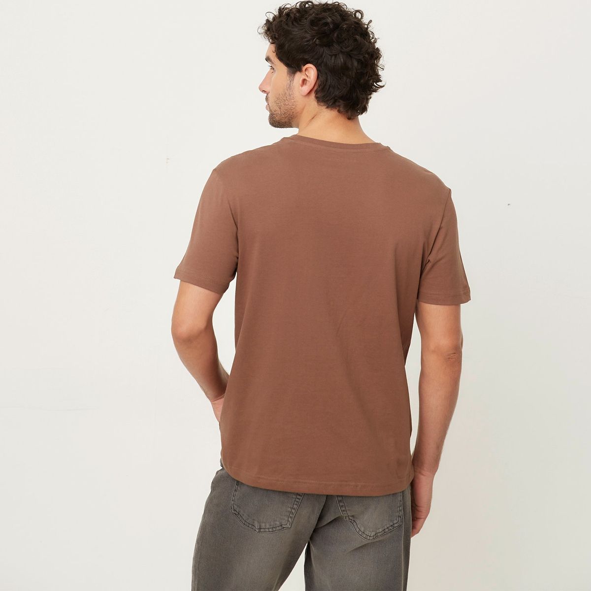 BASEMENT - Camiseta Hombre Sin mangas con Estampado Regular fit de Algodón BASEMENT