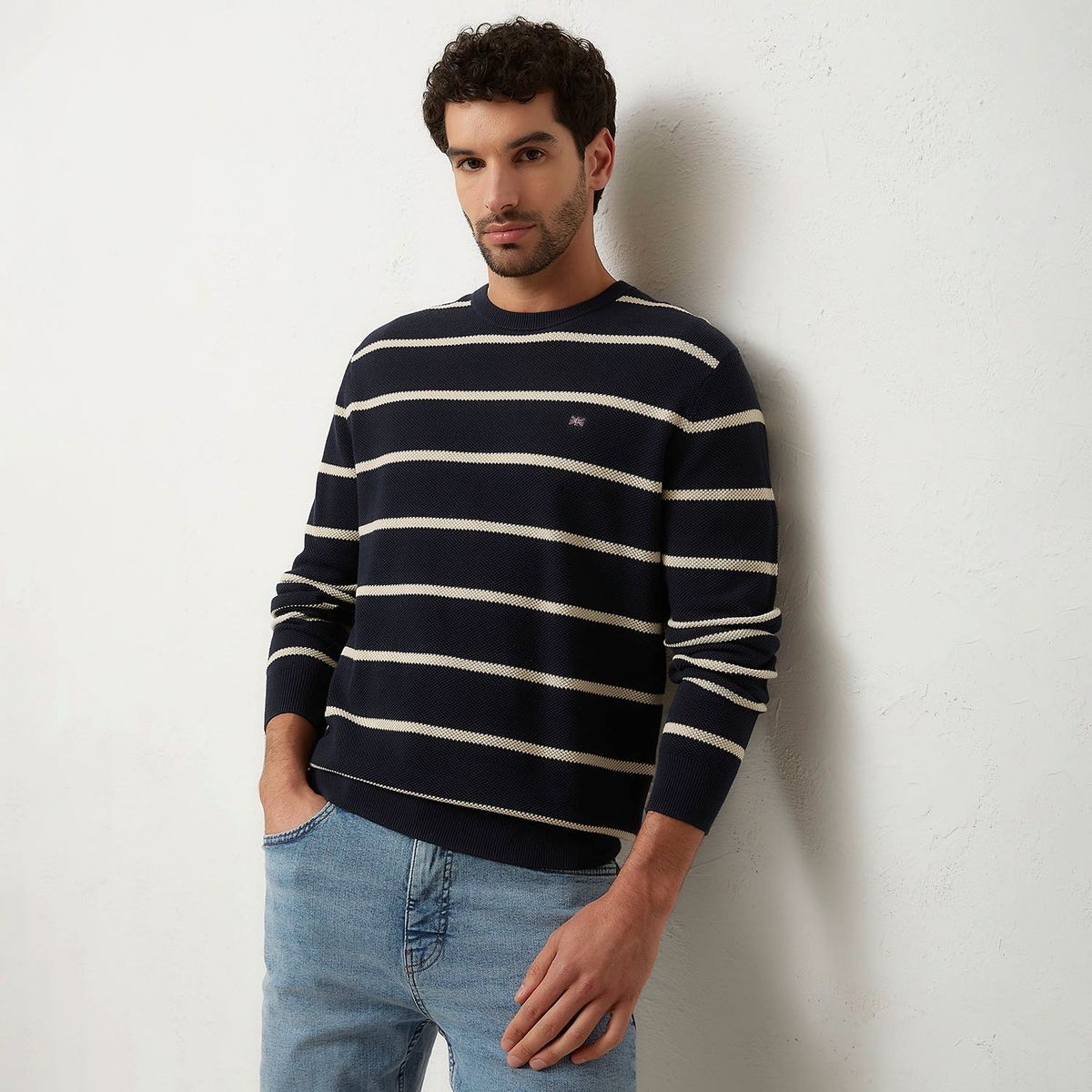 UNIVERSITY CLUB - Saco Hombre de Rayas de Algodón UNIVERSITY CLUB