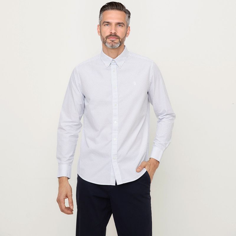 CHRISTIAN LACROIX - Camisa Hombre con Estampado Manga larga de Algodón Christian Lacroix