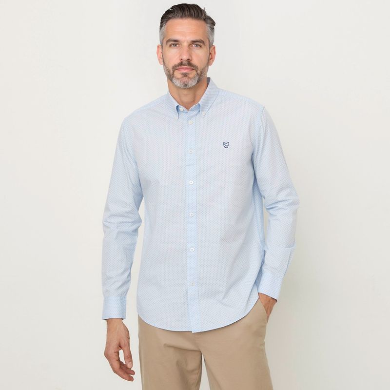 CHRISTIAN LACROIX - Camisa Hombre con Estampado Manga larga de Algodón Christian Lacroix