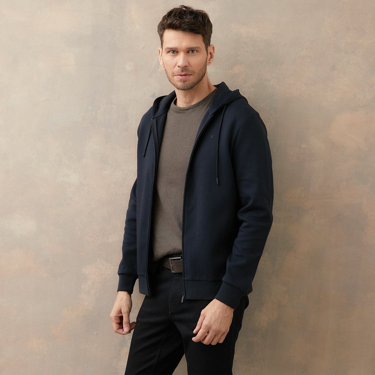 WOLF & HANK - Hoodie Hombre de Algodón WOLF&HANK