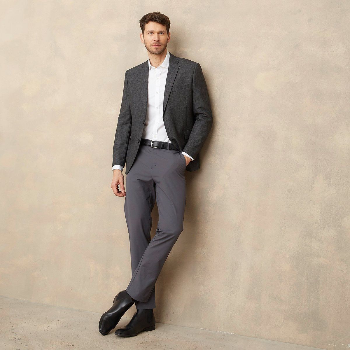 WOLF & HANK - Pantalón Chino Hombre Recto Wolf & Hank