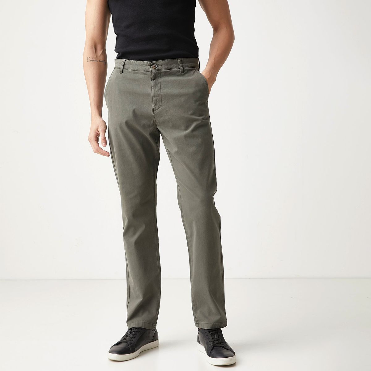 BASEMENT - Pantalón Chino Hombre Slim Basement