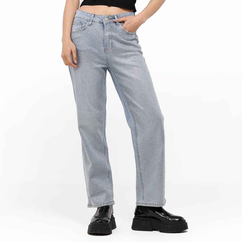 MOSSIMO - Jean Recto Mujer Tiro medio  Mossimo