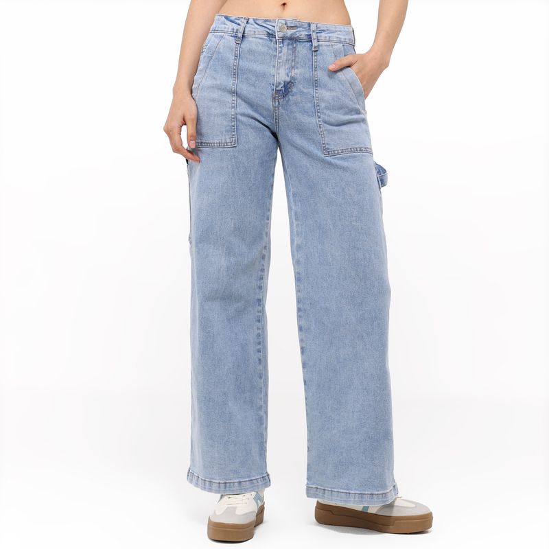 DOO AUSTRALIA - Jean Baggy Mujer Tiro medio Doo Australia