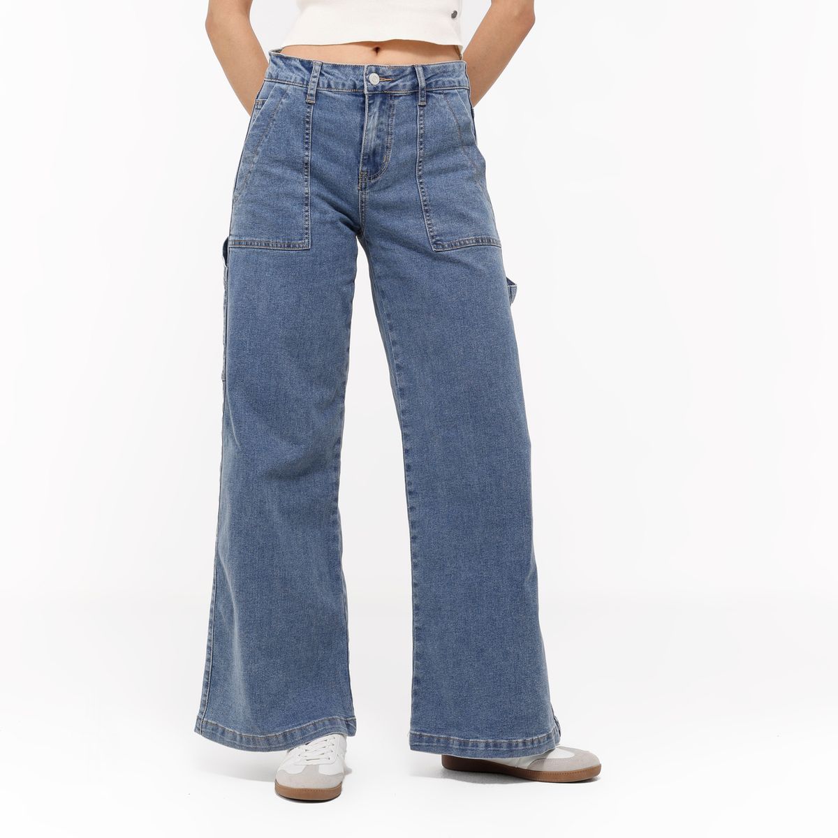 DOO AUSTRALIA - Jean Baggy Mujer Tiro medio Doo Australia