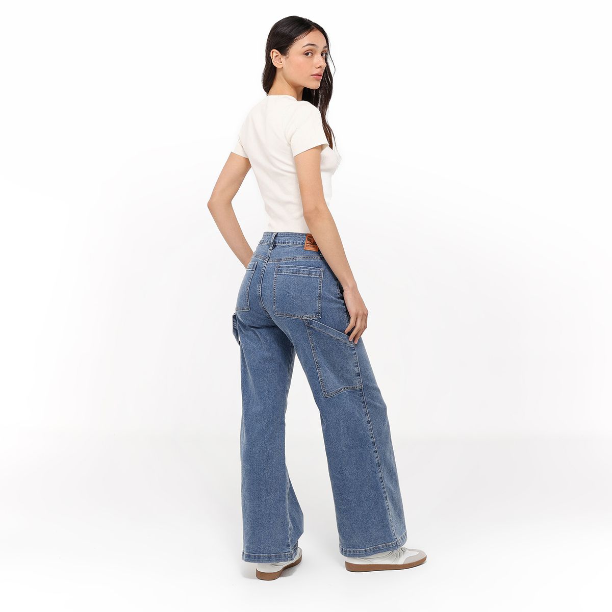DOO AUSTRALIA - Jean Baggy Mujer Tiro medio Doo Australia