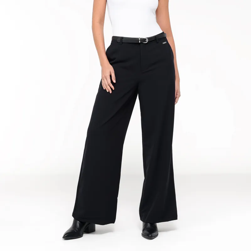 MOSSIMO - Pantalón Flare Mujer Tiro alto Mossimo