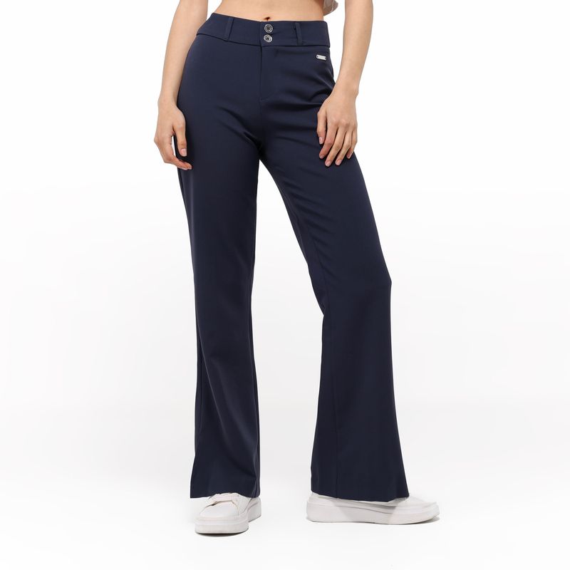 MOSSIMO - Pantalón Flare Mujer Tiro medio Mossimo
