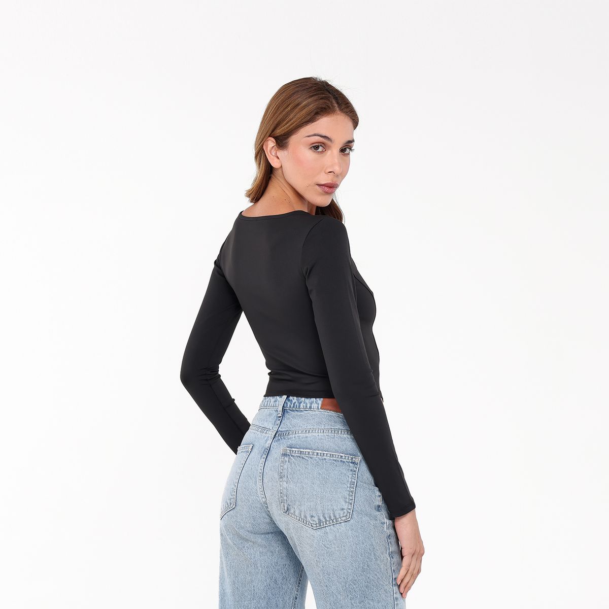 MOSSIMO - Camisa Mujer Manga larga Mossimo