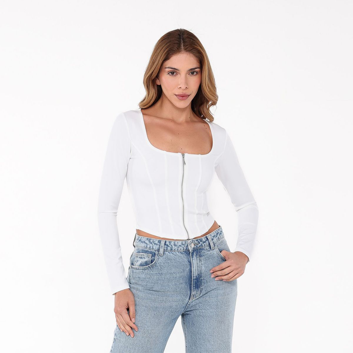 MOSSIMO - Camisa Mujer Manga larga Mossimo