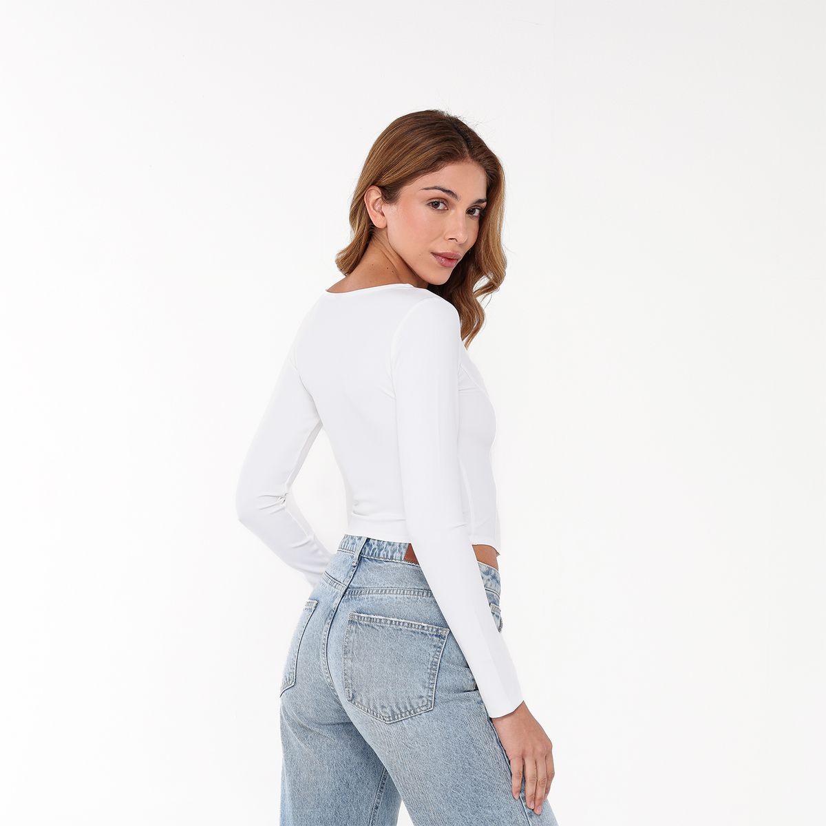 MOSSIMO - Camisa Mujer Manga larga Mossimo