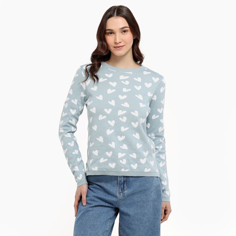 SYBILLA - Saco Mujer con Estampado de Algodón Sybilla