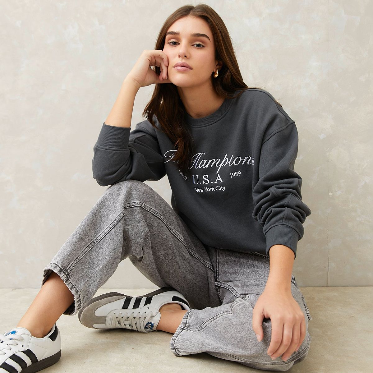 SYBILLA - Buzo Mujer con Estampado de Algodón Sybilla