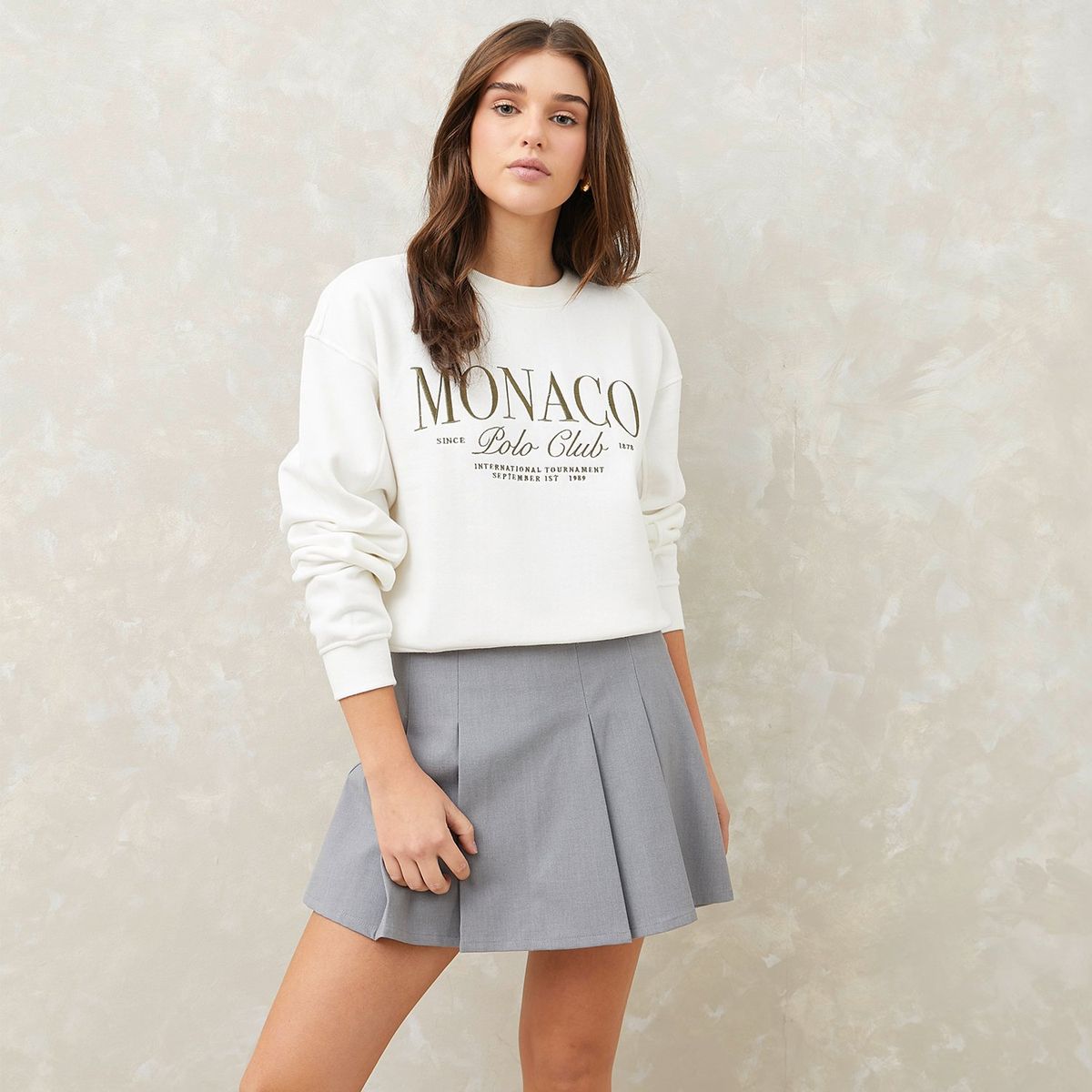 SYBILLA - Buzo Mujer con Estampado de Algodón Sybilla