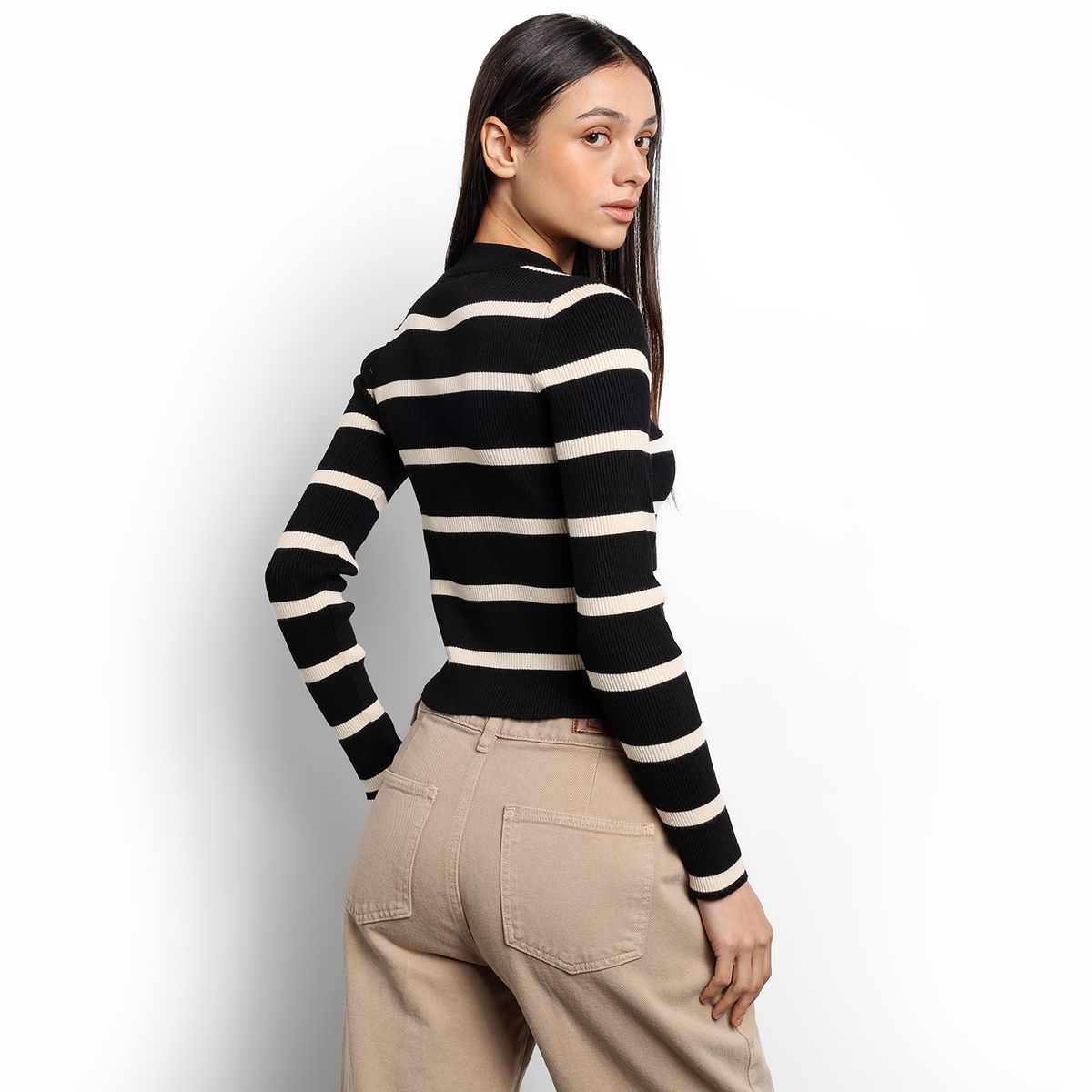 DENIMLAB - Cardigan Mujer Tejido Denimlab