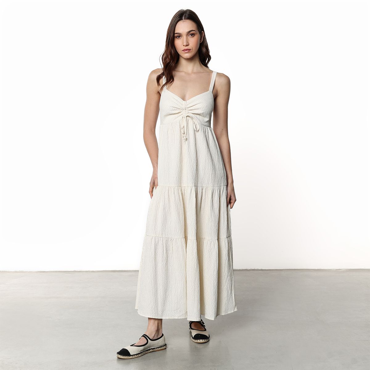 DENIMLAB - Vestido Largo para Mujer Algodón Denimlab