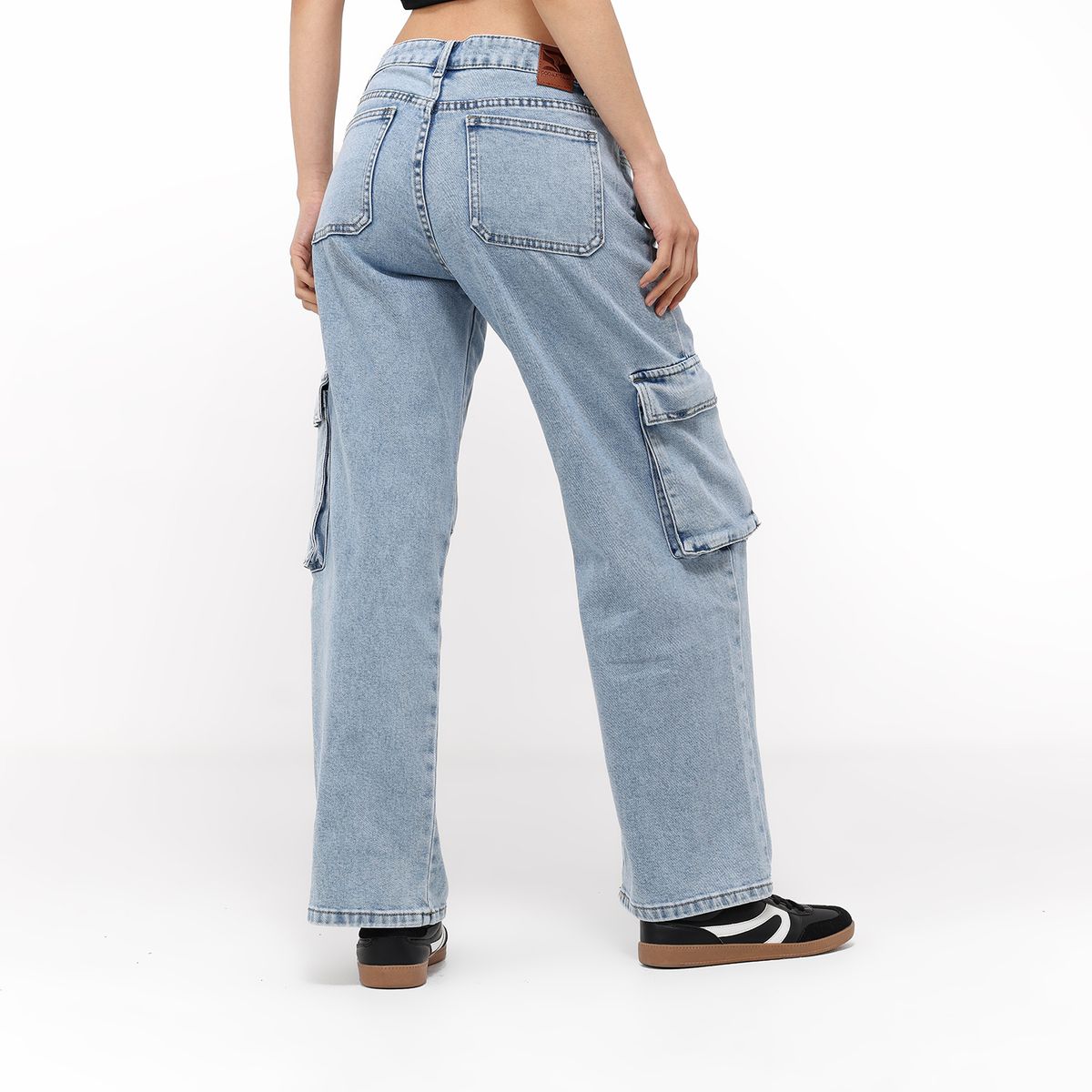 DOO AUSTRALIA - Jean Cargo Mujer Tiro medio Doo Australia