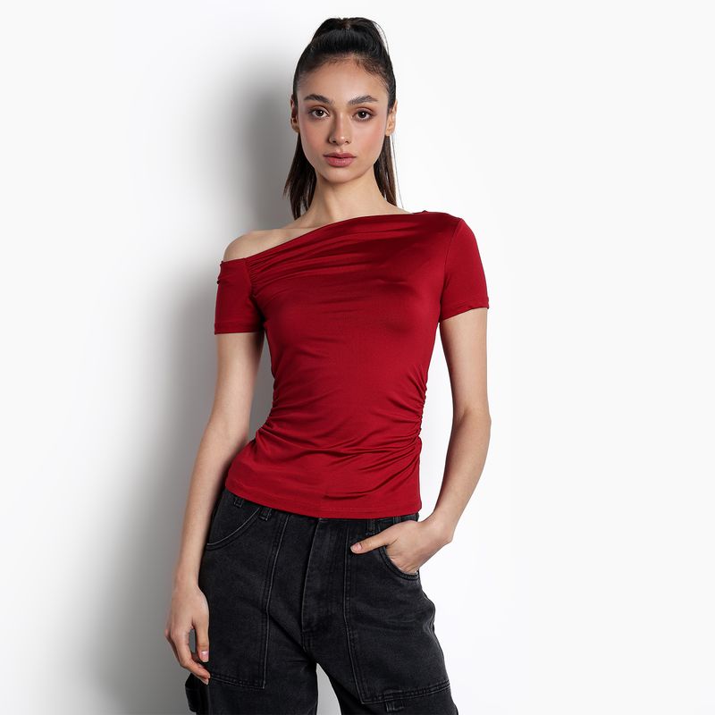 DENIMLAB - Camiseta Mujer Manga corta de Algodón Denimlab