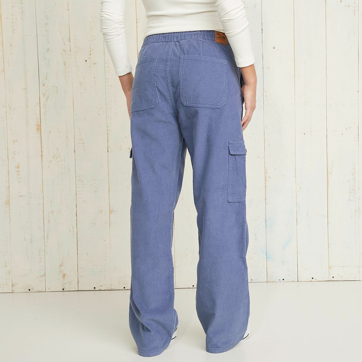 DOO AUSTRALIA - Pantalón Recto Mujer Tiro medio de Algodón Doo Australia