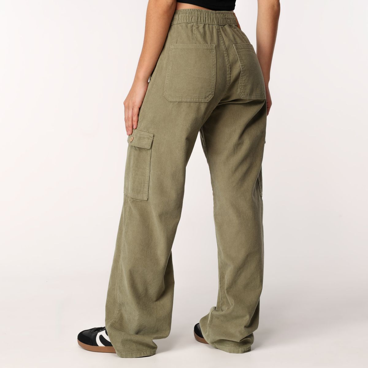 DOO AUSTRALIA - Pantalón Recto Mujer Tiro medio de Algodón Doo Australia