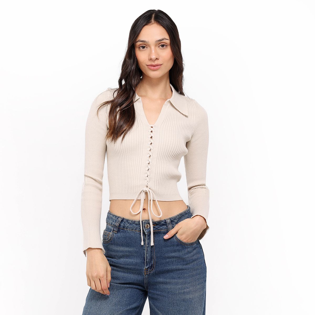 SYBILLA - Saco Mujer Anudada Sybilla