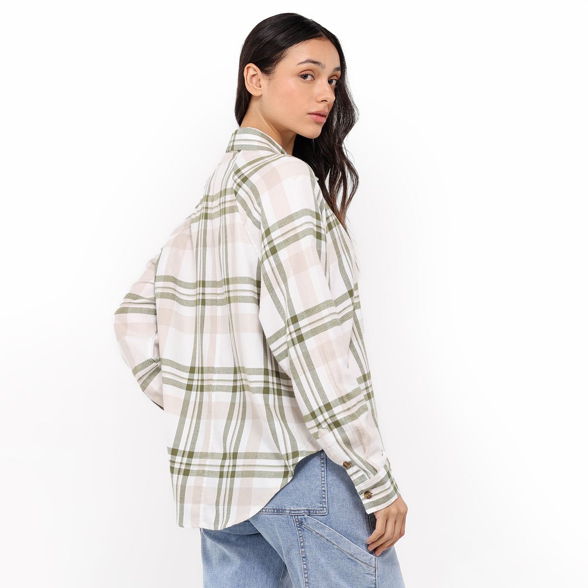 DOO AUSTRALIA - Camisa leñadora Mujer Manga larga de Algodón Doo Australia