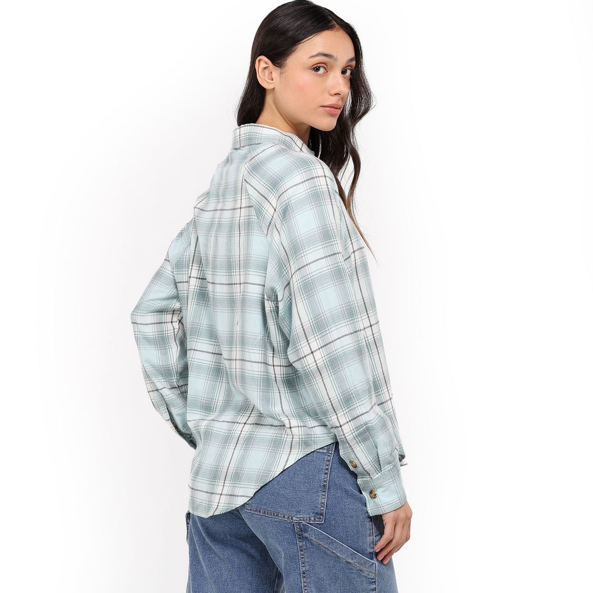 DOO AUSTRALIA - Camisa leñadora Mujer Manga larga de Algodón Doo Australia