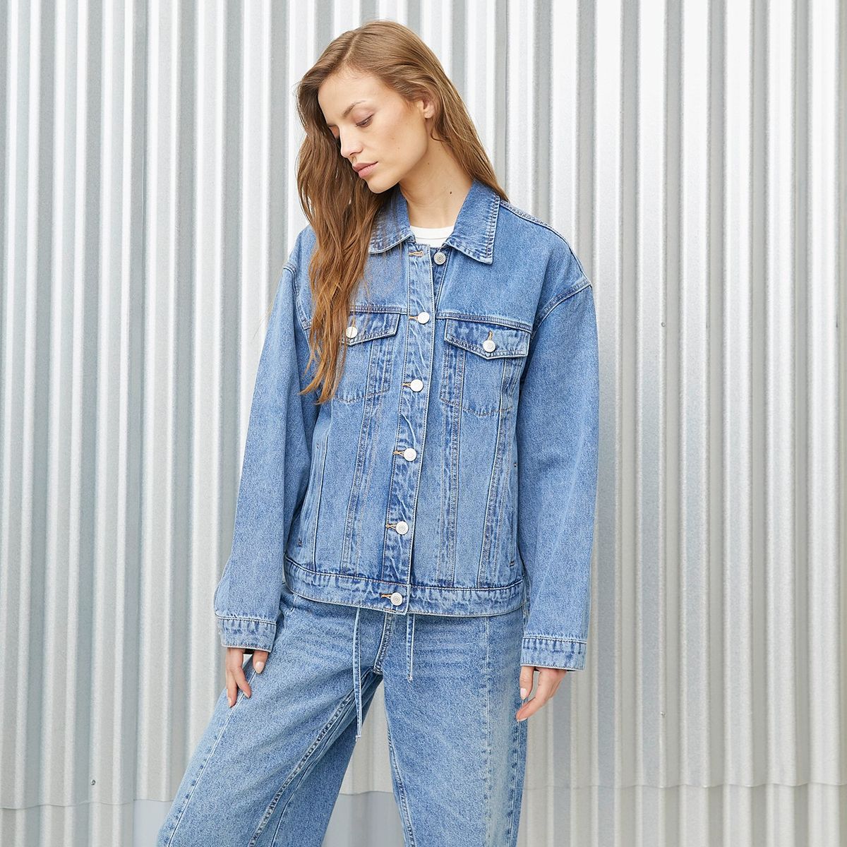 DENIMLAB - Chaqueta de jean Mujer Denimlab