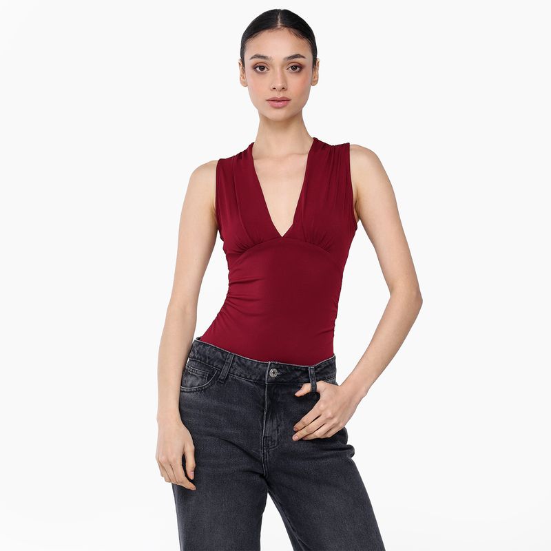 MOSSIMO - Body Mujer Sin mangas Mossimo