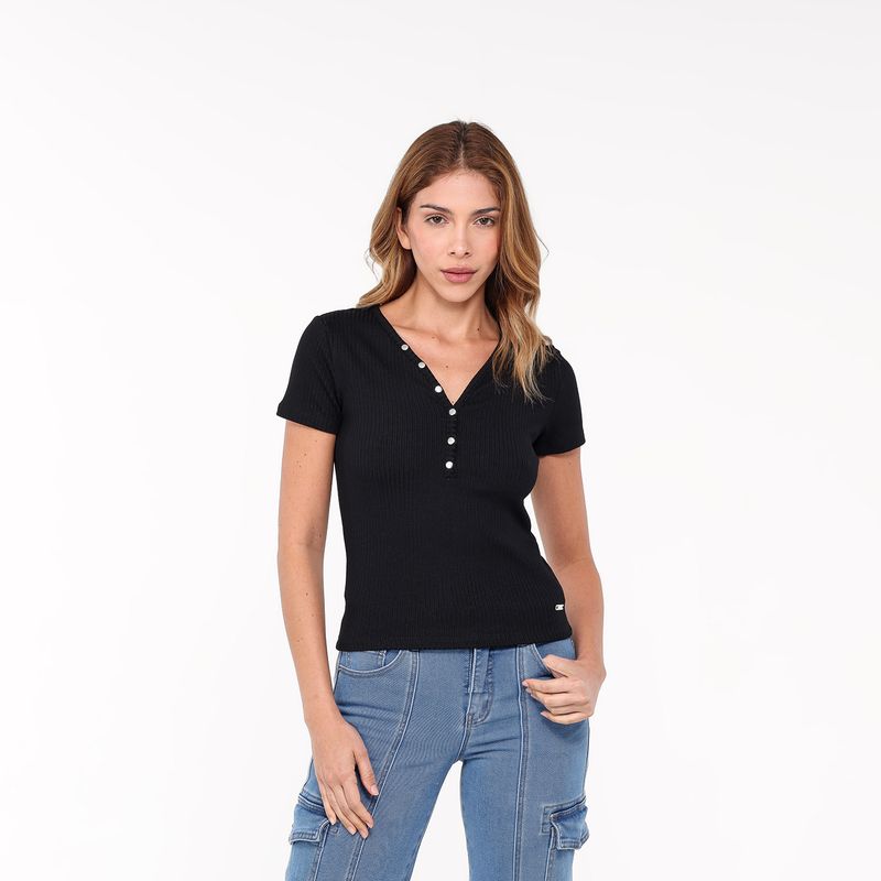 MOSSIMO - Blusa Mujer  Manga corta  Mossimo