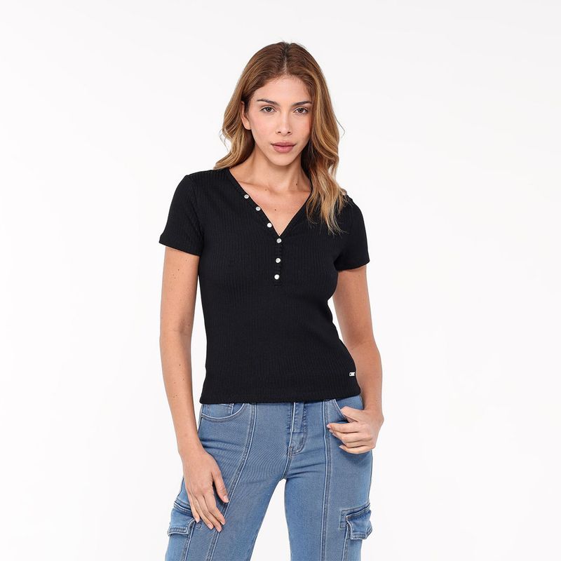 MOSSIMO - Blusa Mujer  Manga corta  Mossimo