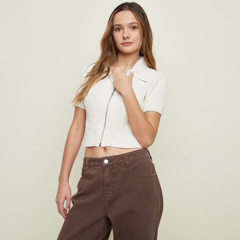 SYBILLA - Cardigan Mujer Tejido Sybilla