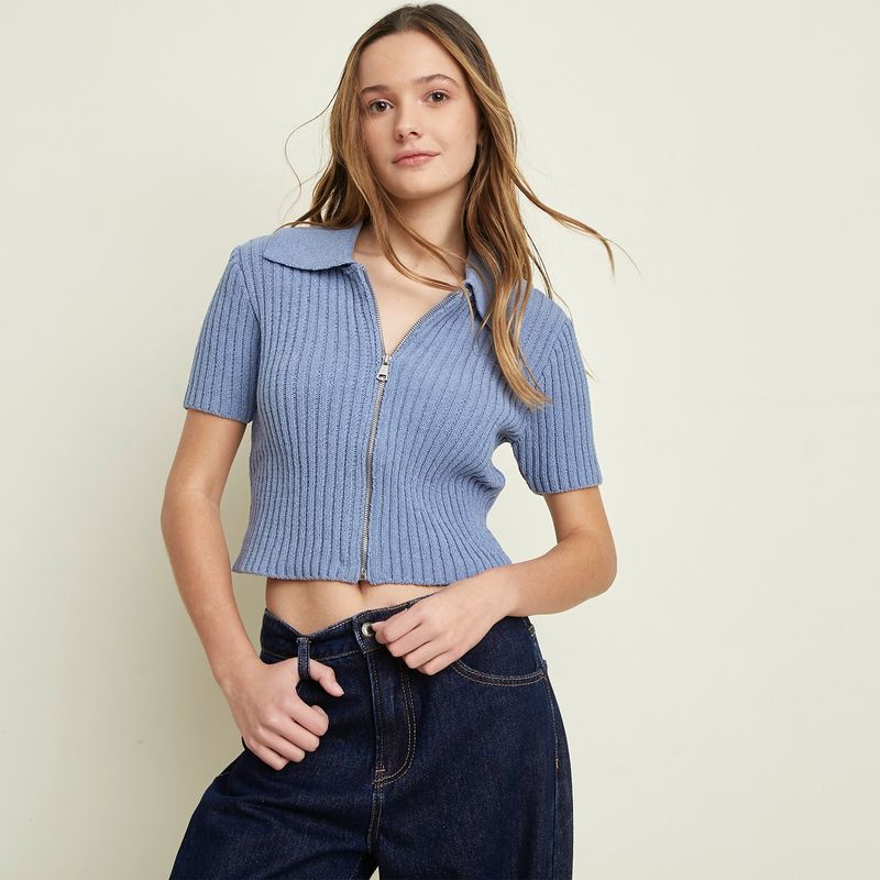 SYBILLA - Cardigan Mujer Tejido Sybilla