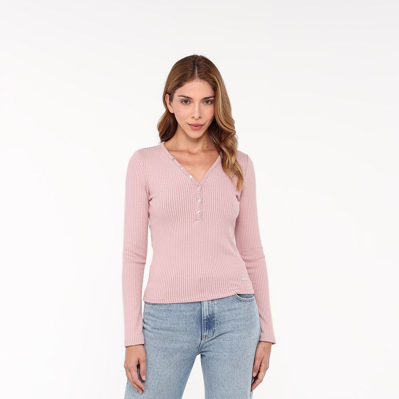 MOSSIMO - Camisa Mujer Manga larga Mossimo