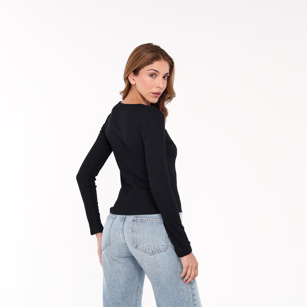 MOSSIMO - Camisa Mujer Manga larga Mossimo