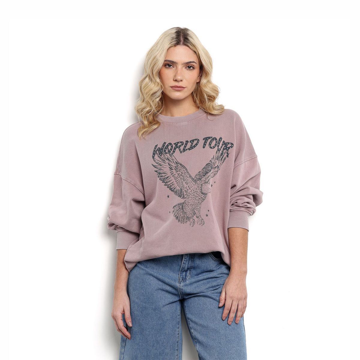 DENIMLAB - Buzo Mujer con Estampado de Algodón Denimlab