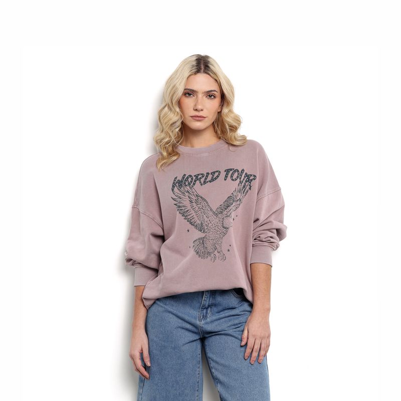 DENIMLAB - Buzo Mujer con Estampado de Algodón Denimlab