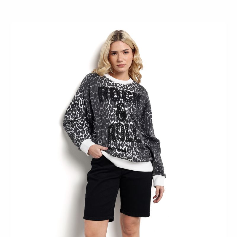 DENIMLAB - Buzo Mujer con Estampado de Algodón Denimlab