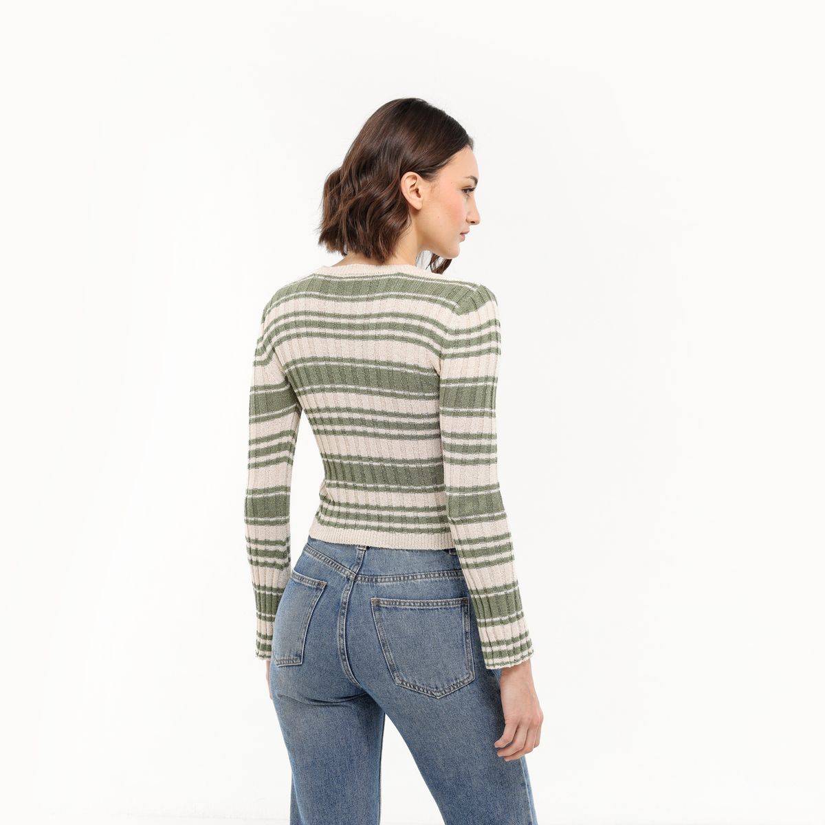 DOO AUSTRALIA - Blusa Mujer de Rayas Manga larga de Algodón Doo Australia