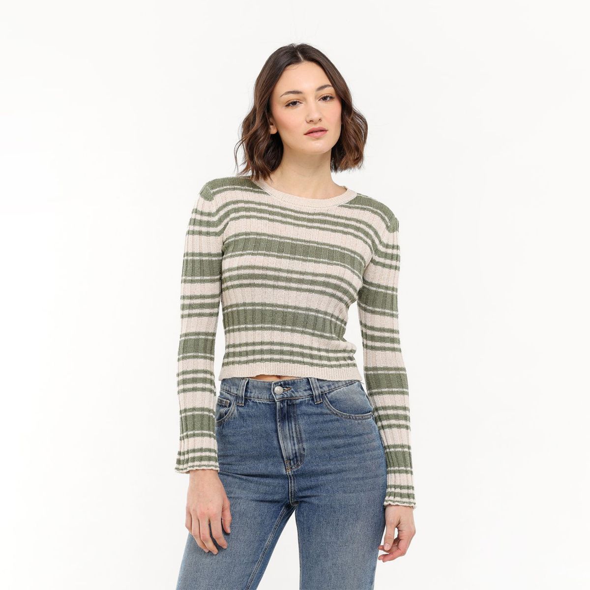 DOO AUSTRALIA - Blusa Mujer de Rayas Manga larga de Algodón Doo Australia