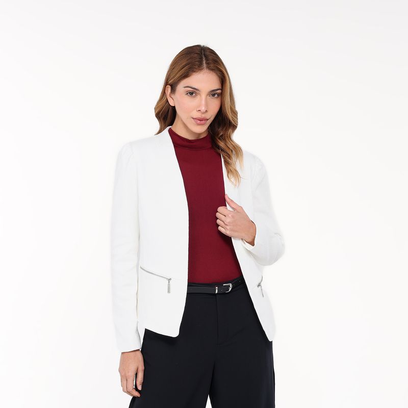MOSSIMO - Blazer Mujer Cuello clásico Mossimo