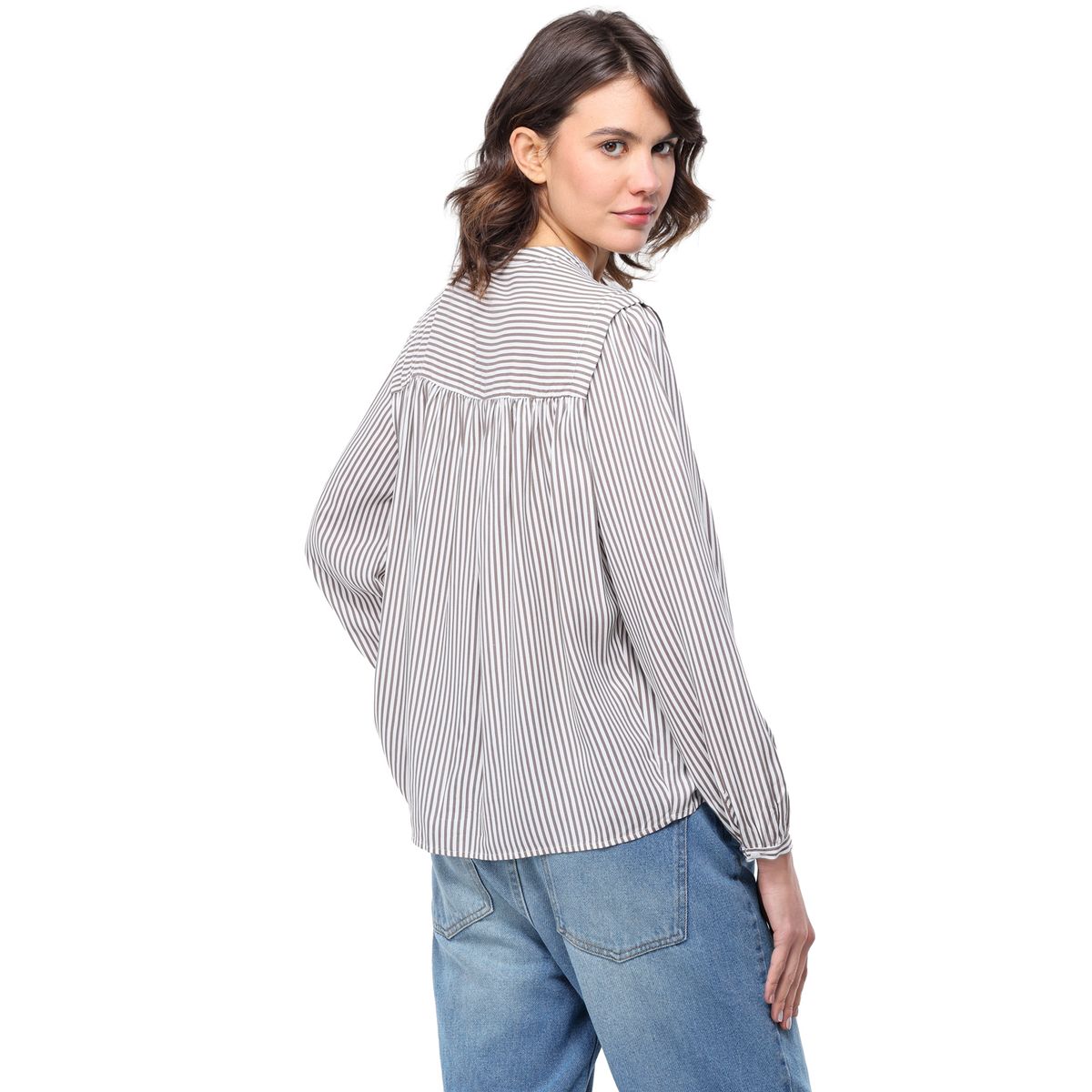 UNIVERSITY CLUB - Blusa Mujer Manga larga globo University Club