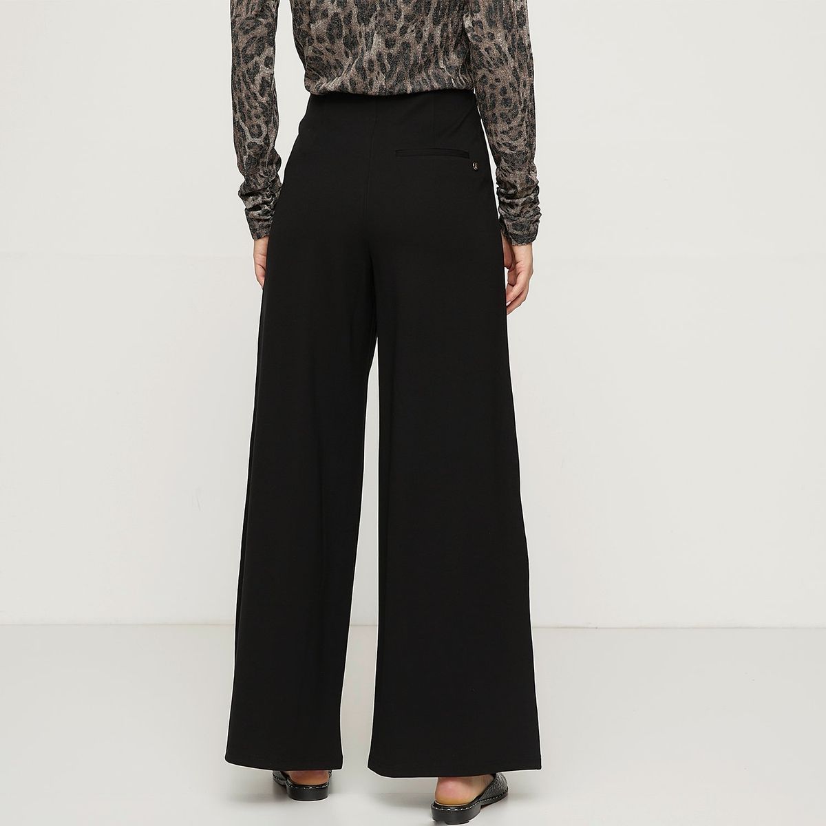 APOLOGY - Pantalón Wide leg Mujer Tiro alto Apology