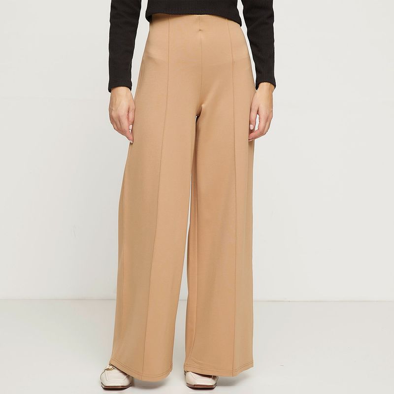 APOLOGY - Pantalón Wide leg Mujer Tiro alto Apology