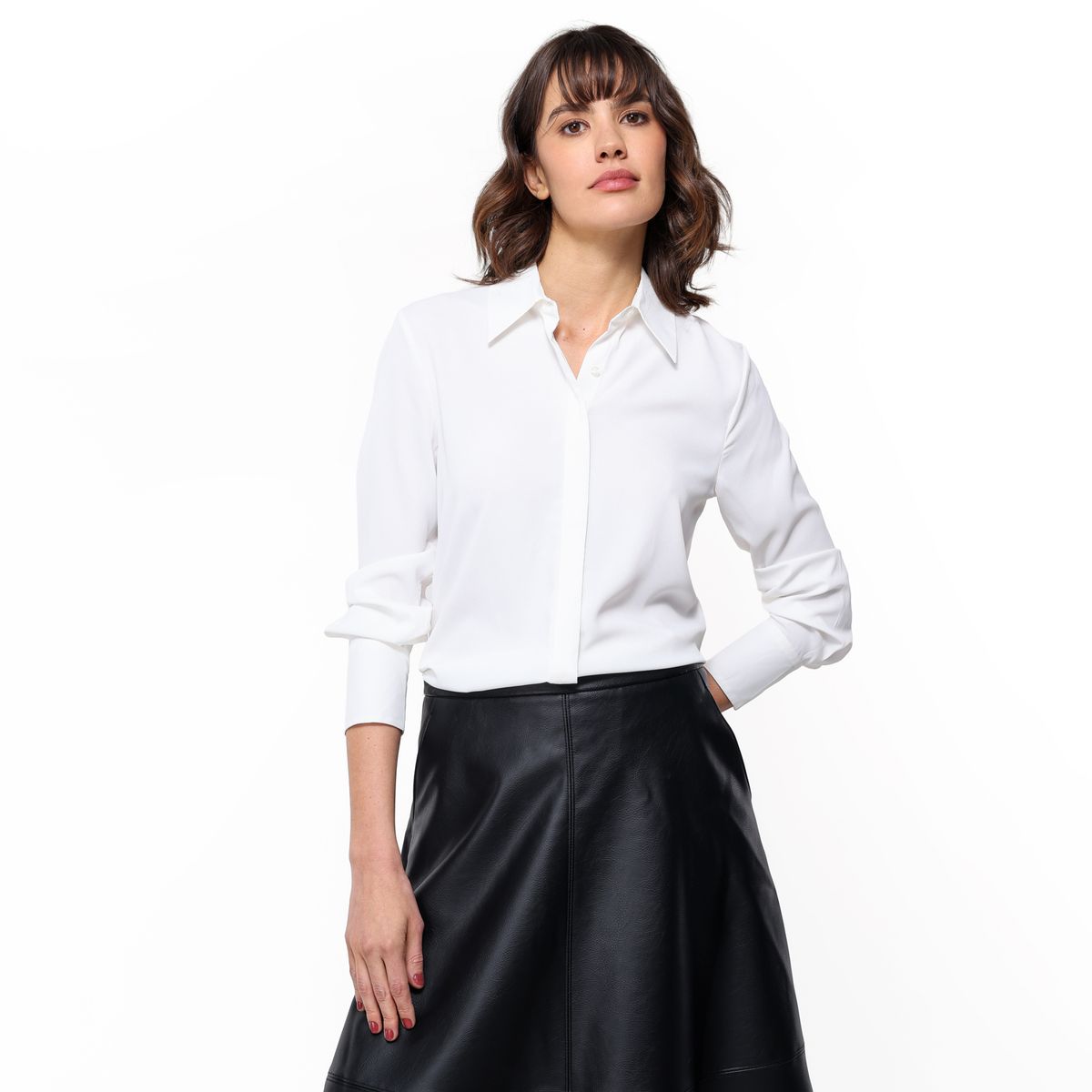 BASEMENT - Camisa Mujer Manga larga Basement