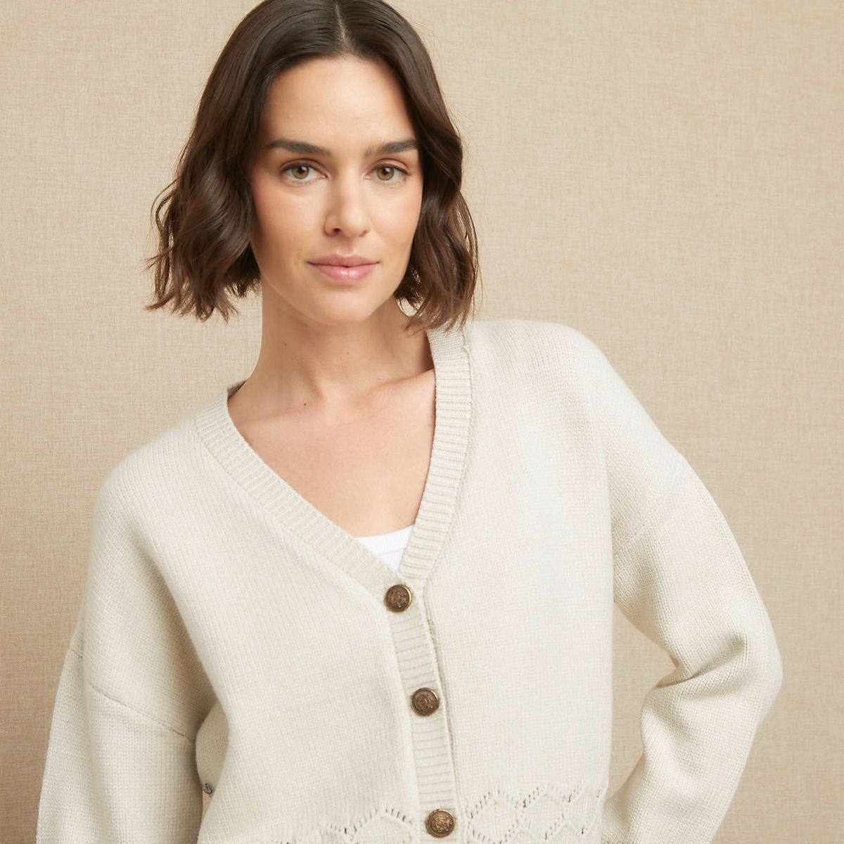 UNIVERSITY CLUB - Cardigan Mujer Con Bordado University Club