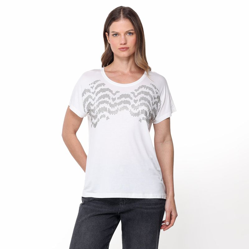 SOUTHLAND - Camiseta Mujer Con Estampado Manga corta Southland
