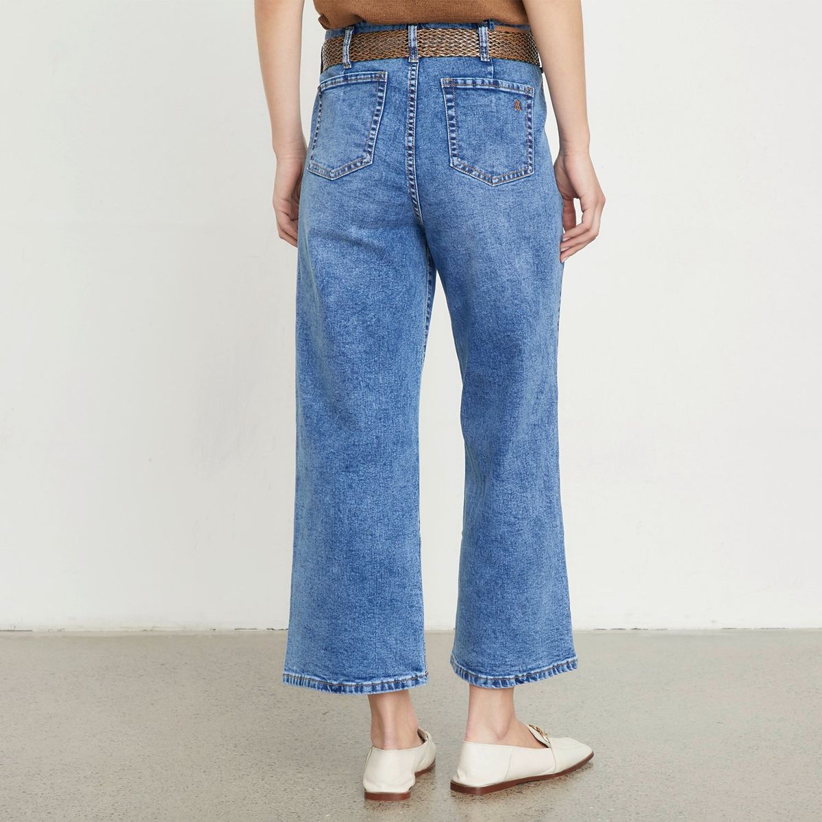 APOLOGY - Jean Wide leg Mujer Tiro alto Apology
