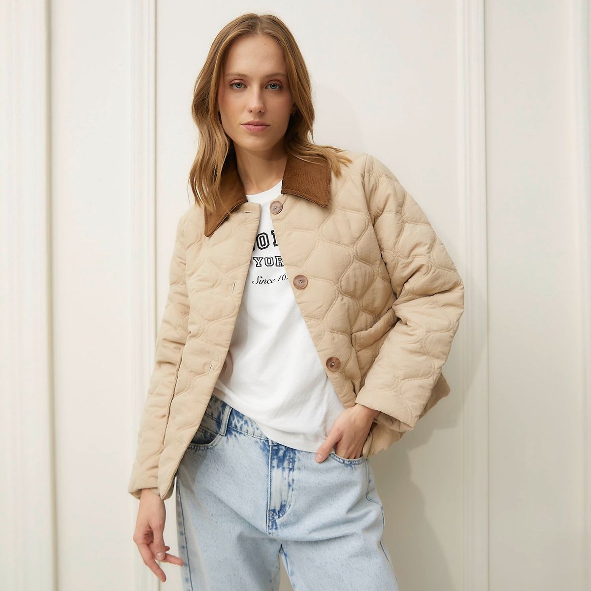 BASEMENT - Chaqueta acolchada Mujer Basement